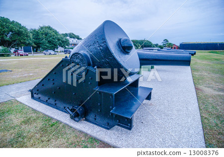 cannons of Fort Moultrie on Sullivan's Island in South Carolina 13008376