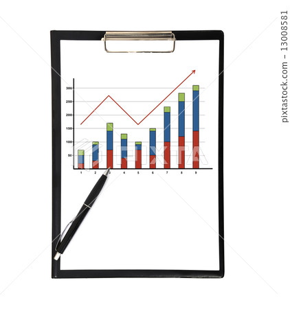 clipboard with chart clipboard with chart 13008581