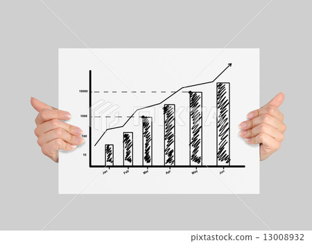 poster with graph poster with graph 13008932