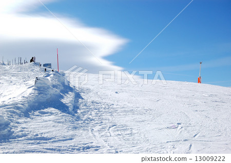 Free ride area on Chopok in Jasna ski resort, Low Tatras, Slovak 13009222