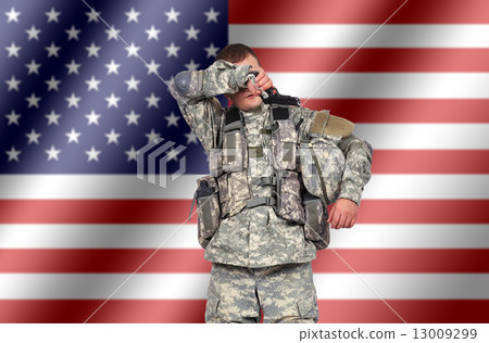 weary us soldier 13009299