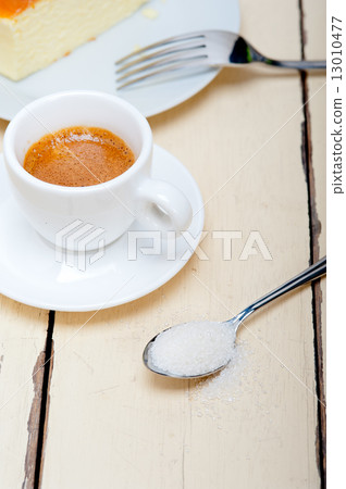 italian espresso coffee and cheese cake italian espresso coffee and cheese cake 13010477