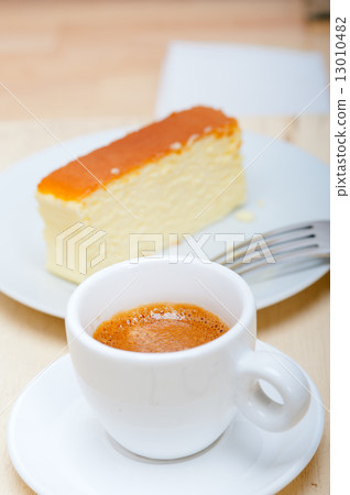 italian espresso coffee and cheese cake italian espresso coffee and cheese cake 13010482