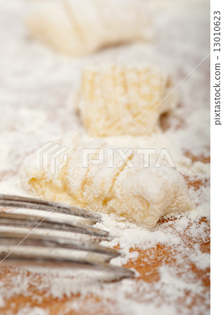 making fresh Italian potato gnocchi making fresh Italian potato gnocchi 13010623