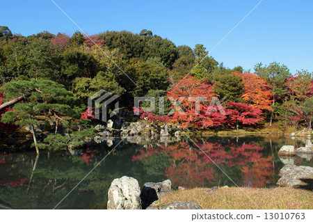 Kyoto Tenryuji Sauce pond garden Kyoto Tenryuji Sauce pond garden 13010763