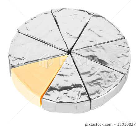 piece of cheese in foil 13010827