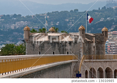 Bastion in old port of Menton Bastion in old port of Menton 13010985