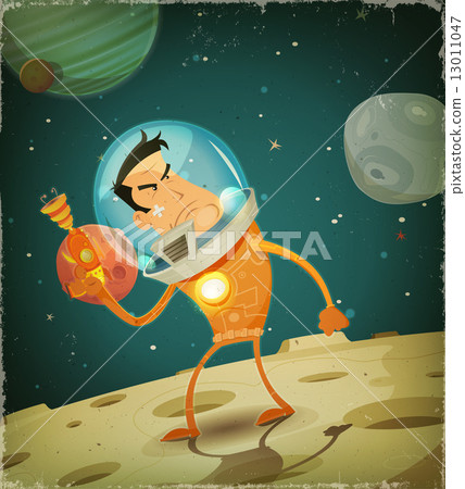 Comic Astronaut Hero 13011047
