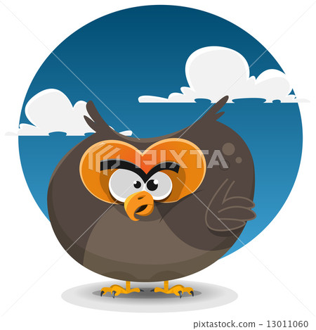 Owl Cartoon Character Owl Cartoon Character 13011060