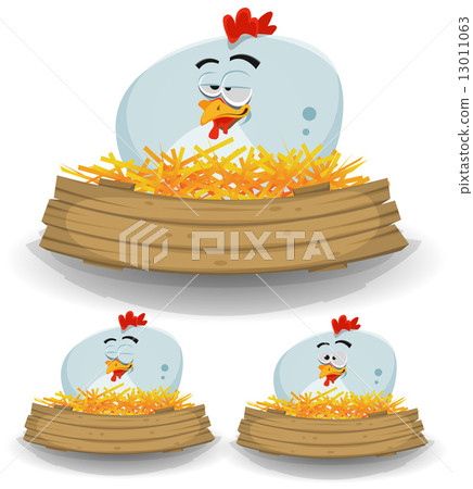 Farm Chicken Nest With Wood Banner Farm Chicken Nest With Wood Banner 13011063
