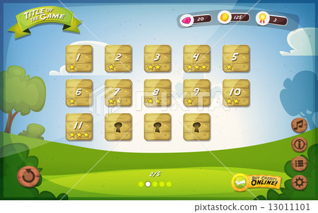 Game User Interface Design For Tablet Game User Interface Design For Tablet 13011101
