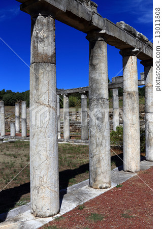 The ruins in ancient city of Messini, Greece 13011808