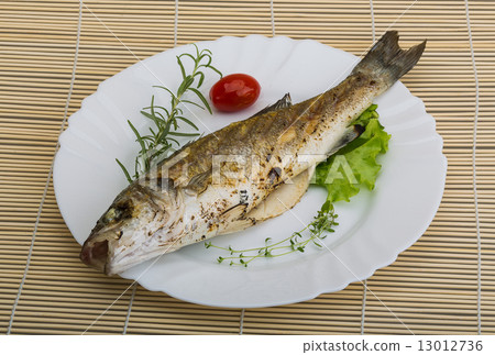Grilled seabass Grilled seabass 13012736