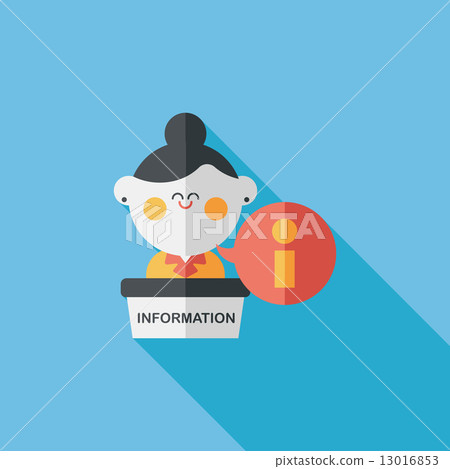 information counter flat icon with long shadow,eps10 information counter flat icon with long shadow,eps10 13016853