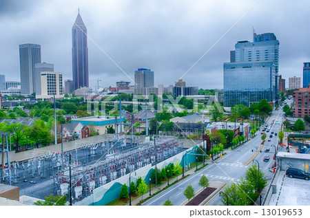 Downtown Atlanta, Georgia USA skyline 13019653