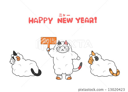 Cat's postcard of sheep's cosplay 13020423