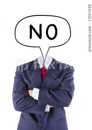 invisible businessman say no invisible businessman say no 13021448