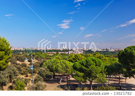 View to Madrid Spain View to Madrid Spain 13021782