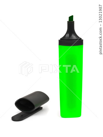 Green marker and cap Green marker and cap 13021987