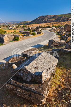 Old ruins at Pamukkale Turkey 13022116
