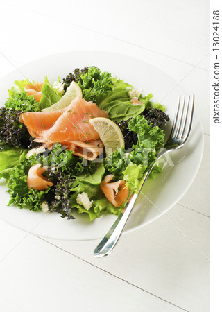 Salad with salmon Salad with salmon 13024188