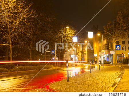 Rainy night in Baden-Baden. Europe. Germany 13025736