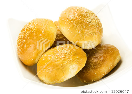 baking in a white plate on a white background 13026047