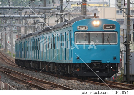 Hanwa Line 103 series train Hanwa Line 103 series train 13028541