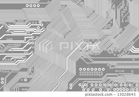 vector motherboard - printed circuit vector motherboard - printed circuit 13028643