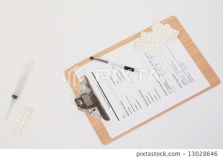 Medical checklist with syrince Medical checklist with syrince 13028646
