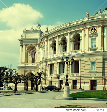 Opera and ballet theater in Odessa, Ukraine 13028751