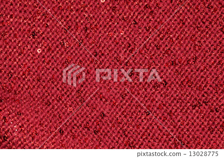 red textile fabric with sequins as background 13028775