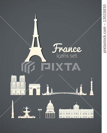 Landmarks of Paris Landmarks of Paris 13028850