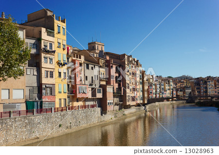 old town of Girona, Spain 13028963