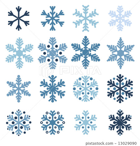 Various snowflakes 13029090