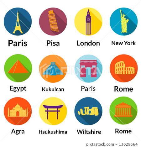 World landmarks 13029564