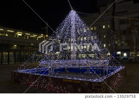 Christmas illumination of Okachimachi Panda Square 13029758