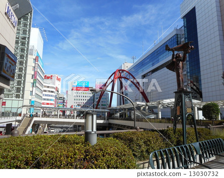 North entrance of Tachikawa station 13030732