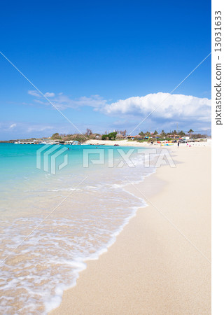 Okinawa's beach and residual beach Okinawa's beach and residual beach 13031633