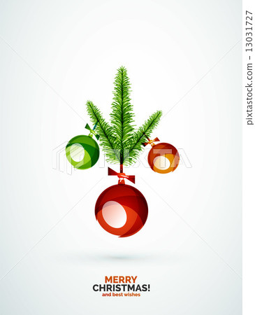 Christmas tree branch toy, New Year Concept Christmas tree branch toy, New Year Concept 13031727