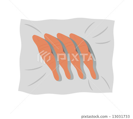 Vacuum packed salmon fillets - Stock Illustration [13031733] - PIXTA