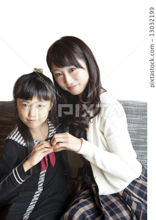 Heart type with two people 13032199