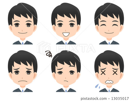 Male _ Facial expression pattern Male _ Facial expression pattern 13035017