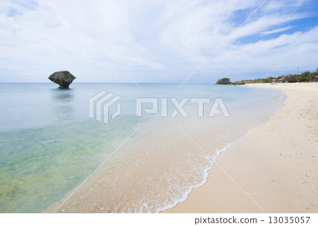 在沖繩·高知海灘的海灘 13035057