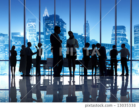 Group of Business People Meeting Group of Business People Meeting 13035338