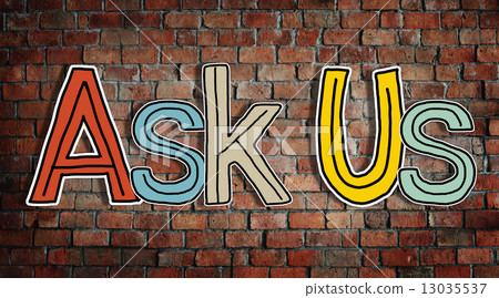 Ask Us Concepts Isolated on Background Ask Us Concepts Isolated on Background 13035537