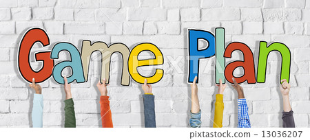 Diverse Hands Holding the Words Game Plan Diverse Hands Holding the Words Game Plan 13036207