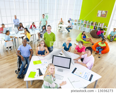 Group of Student in the Classroom Group of Student in the Classroom 13036273