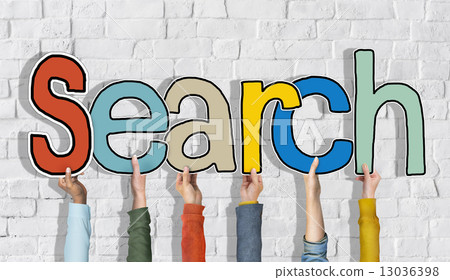 Group of Diverse People's Hands Holding Search 13036398