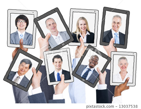 Business People and Social Networking Concepts 13037538